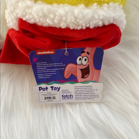 New SpongeBob SquarePants Dog toy - Picture 3 of 4